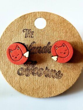 Tiny Fox Earrings NEW